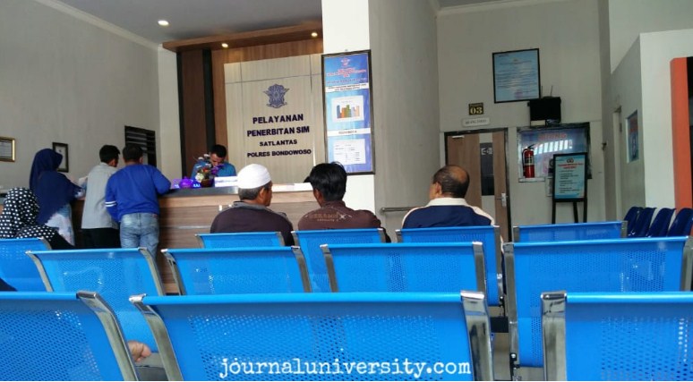 Proses Membuat SIM di Bondowoso