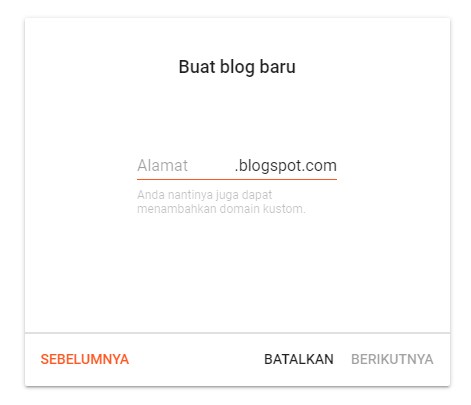 Cara Membuat Blog Profesional Dan Pengaturannya