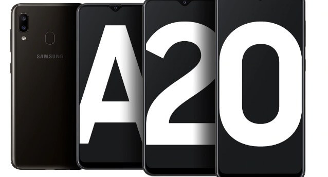 Handphone Smartphone Samsung Galaxy A20