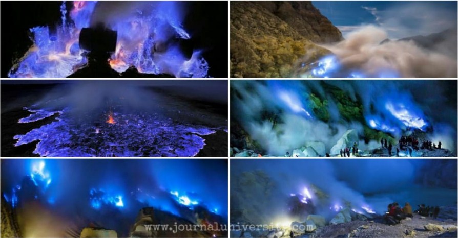 Blue Fire Phenomenon