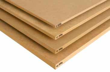 MDF (MIDLLE DENSITY FIBREBOARD)